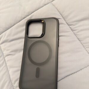 Black MagSafe IPhone 14 Pro Max Phone Case